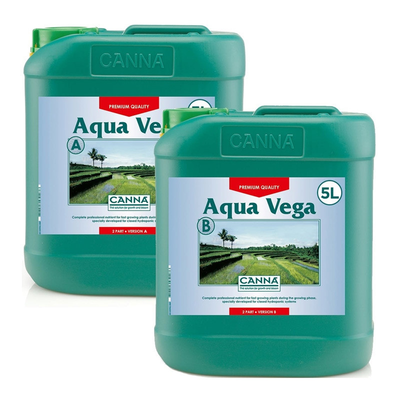 AQUA VEGA 5 Liters A And B Fertilizer For Indoor Hydroponics