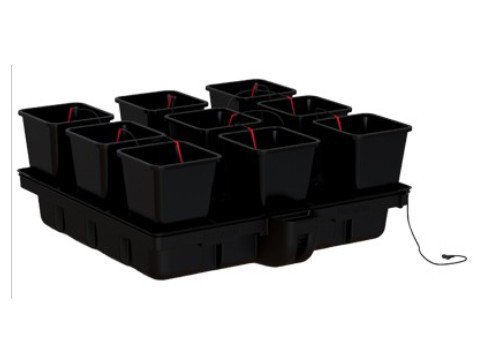 Système hydroponique - HydroStar 120 - 9 Big Pots 18L - Platinium Hydroponics