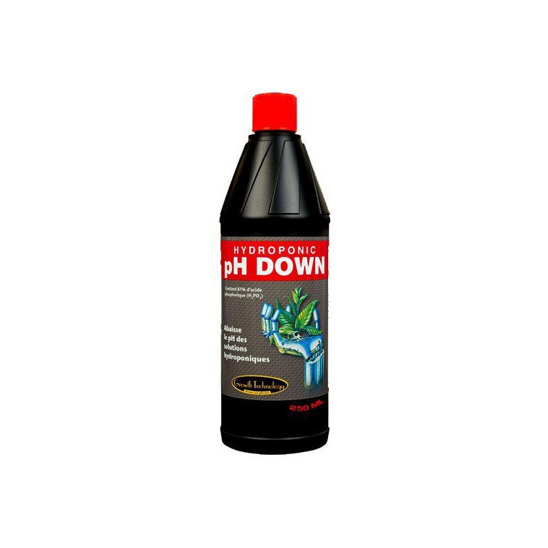 pH Down 81% - 250 ml - Growth Technology