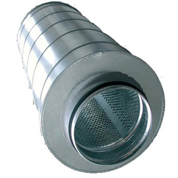 Clapet anti-retour Connecteur de ventilation silencieux en acier
