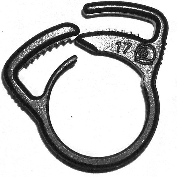 collier de serrage en plastique pour tuyau PE