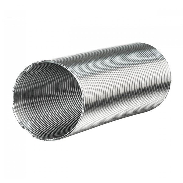 Gaine aluminium semi-rigide - 150mm x 3 mètres