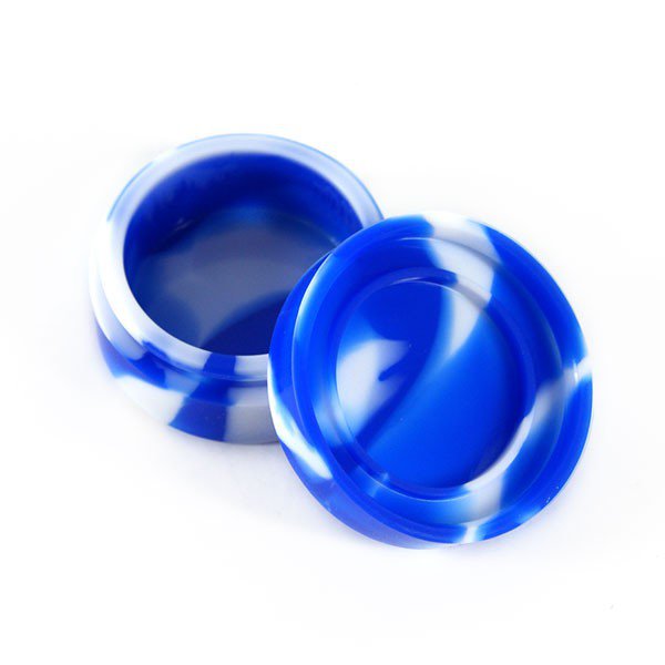 CAJA DE SILICONA DIAM 4,2CM 22ML BLANCO / AZUL