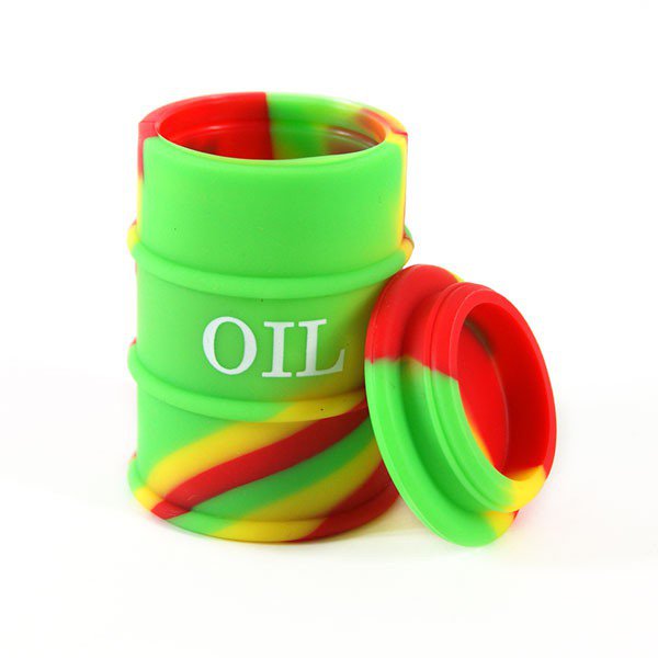 SILICONE BARREL DIAM 4.2CM GREEN/YELLOW/RED