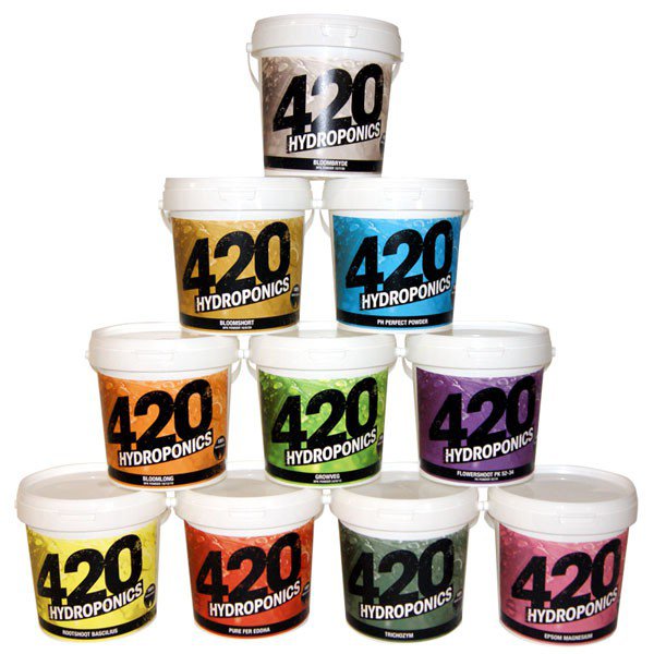 Fertilizzante per la crescita - Growveg - 1Kg - Per la crescita 420 Hydroponics