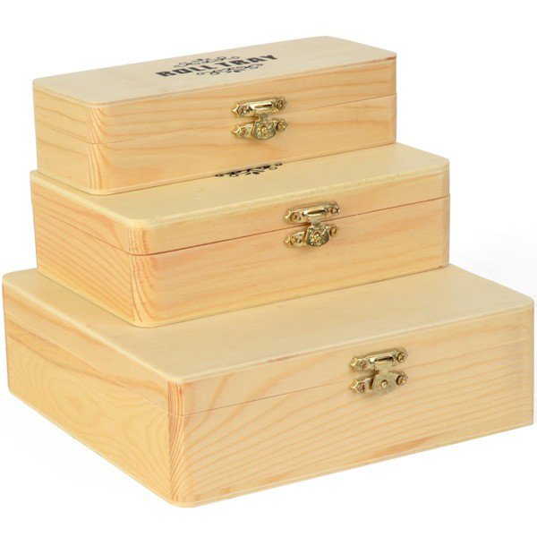 Caja de madera - Tamaño grande