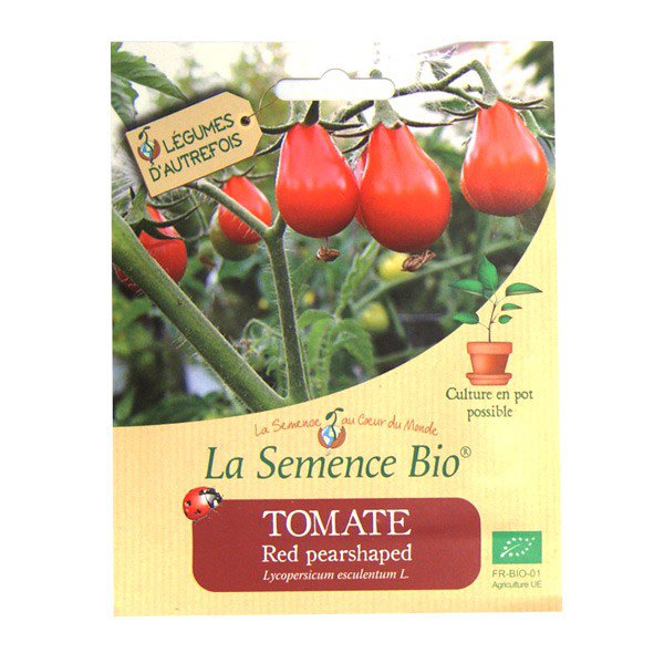 BIO-SAMEN - TOMATE RED PEARSHAPED (20GN)