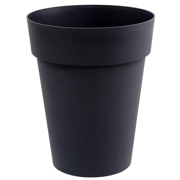 VASE MI-HAUT ROND TOSCANE 44X53CM 50L ANTHRACITE VASE MI-HAUT ROND TOSCANE 44X53CM 50L ANTHRACITE