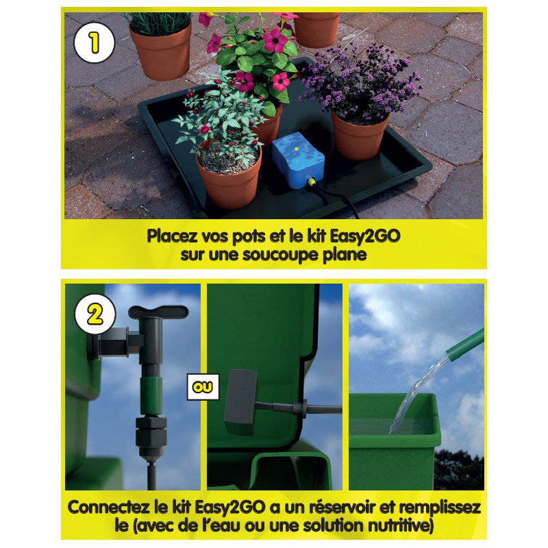 AutoPot Easy2go Kit darrosage Automatique pour Pots de Fleur 