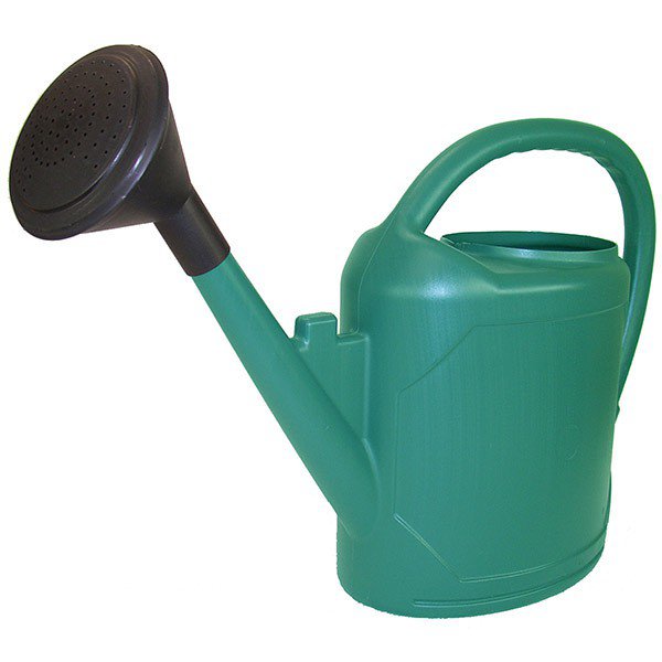 OVAL WATERING CAN 6L GREEN + APPLE