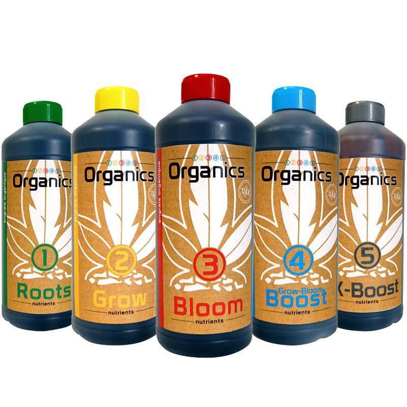Booster di crescita e fioritura - N°4 Grow-Bloom Boost - 5L - 12345 Organics