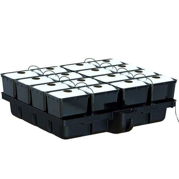 Aeroponics system - AeroPro 120 - 16 pots 1 hole - Platinium Hydroponics