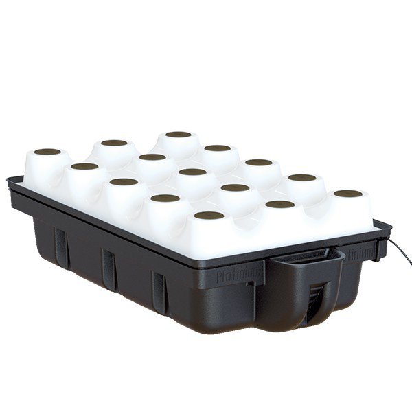 Aërocultuursysteem - AeroTop 15 - 110 x 60 cm Platinium Hydrocultuur