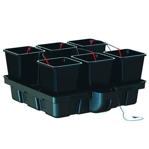 Hydroponic system - HydroStar 100 - 6 Big Pots 18L - Platinium Hydroponics