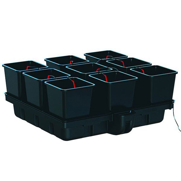 Sistema idroponico - HydroStar 120 - 9 vasi grandi 25L Platinium Idroponica