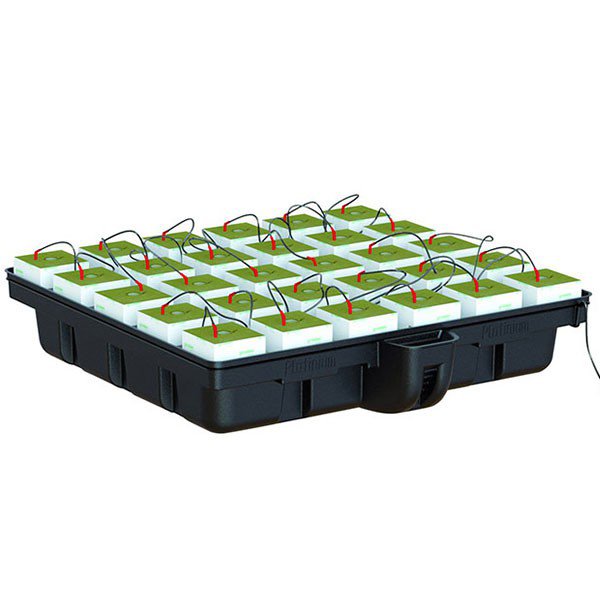 Hydroponisches System HydroStone 120 30 Cubes mit MJ 1000 - Platinum