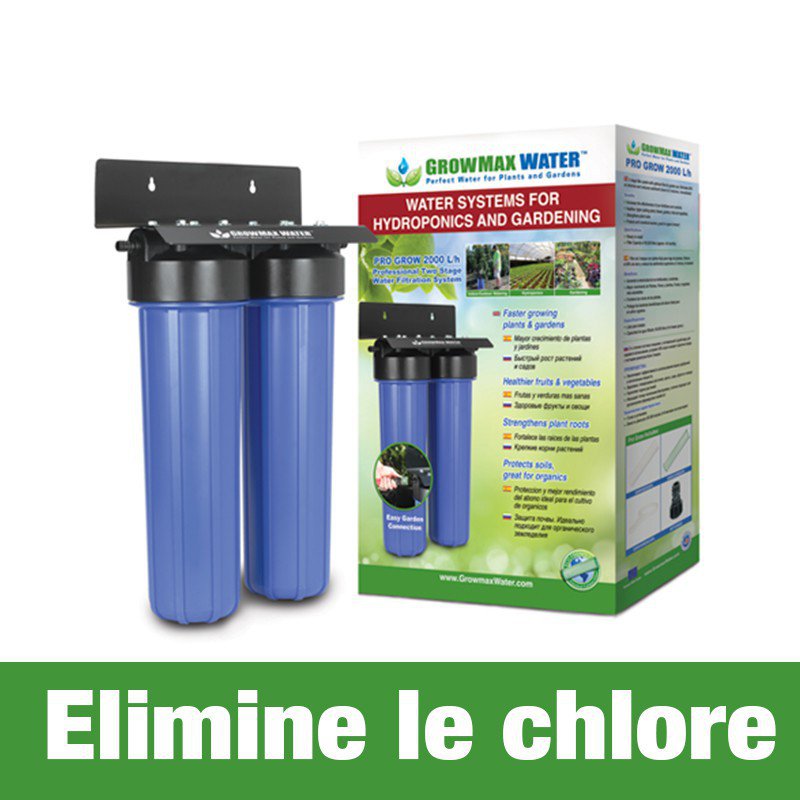 Trattamento dell'acqua - Pro Filtre Super Grow - Flusso 2000L/h - GrowMaxWater