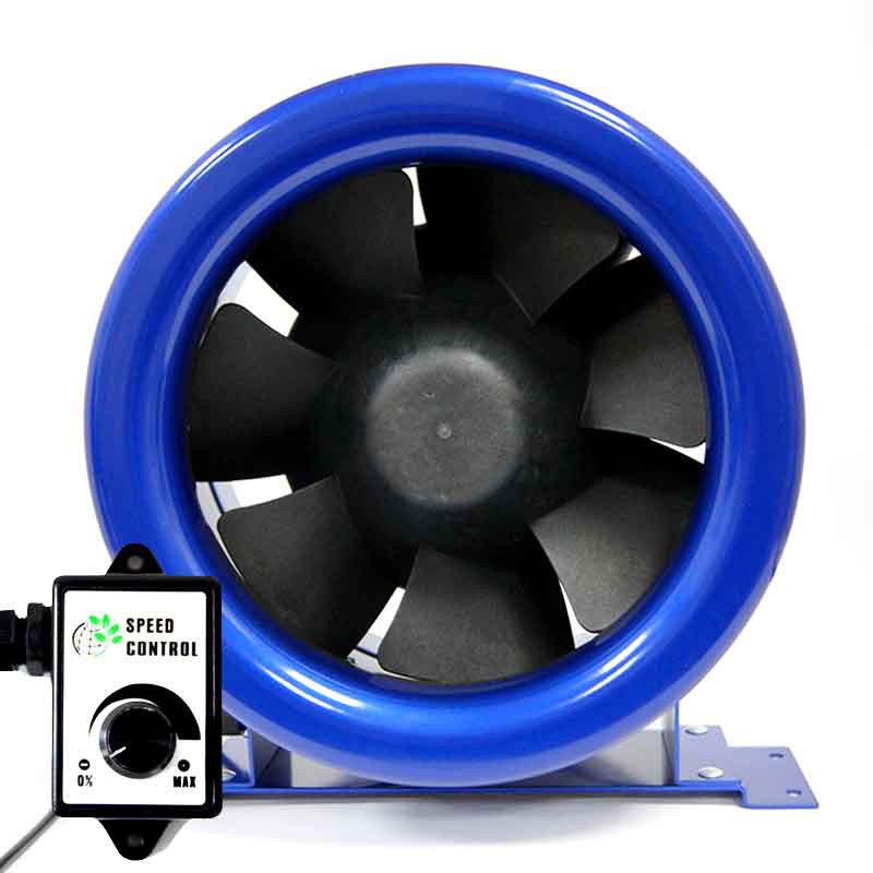 VENTILADORES BULL INLINE EC 150 MM 510 M3/H EXTRACTOR CON CONTROLADOR