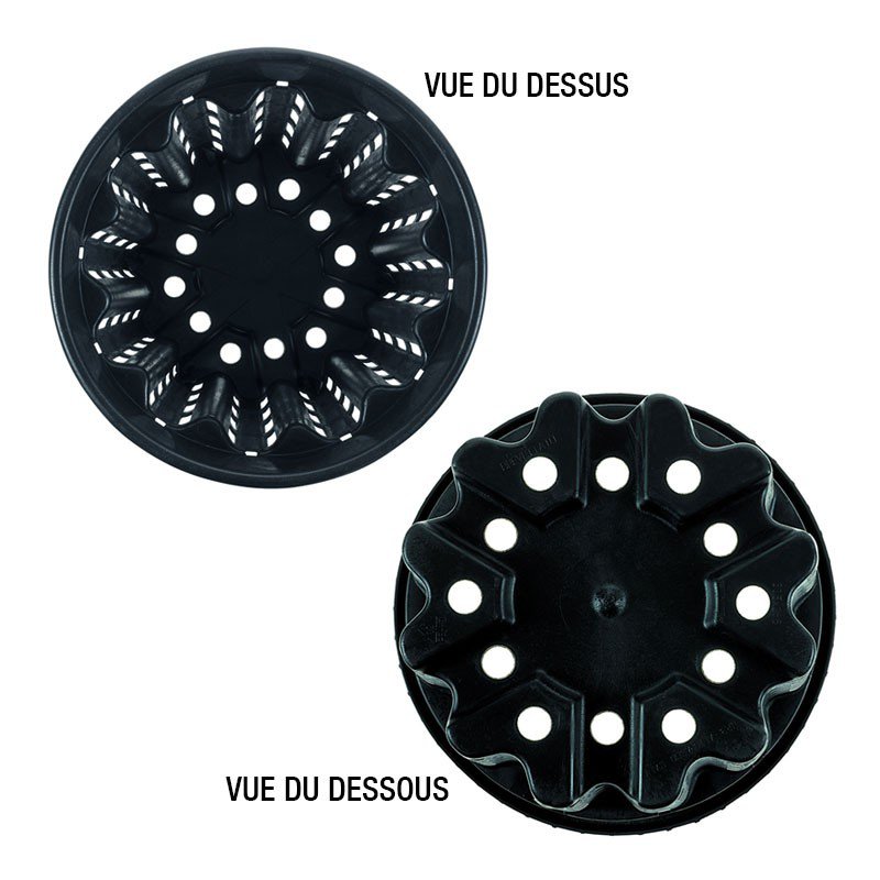 Vaso rotondo Ercole antispirale - 20L - Pasquini & Bini