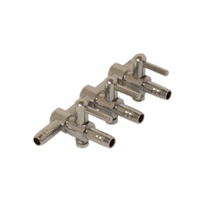 MANIFOLD ACIER 3 WAY DIFFUSEUR METAL 3 BULLEURS 4/6MM MANIFOLD ACIER 3 WAY DIFFUSEUR METAL 3 BULLEURS 4/6MM