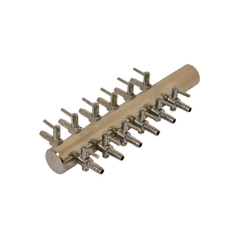 MANIFOLD ACIER 12 WAY - DIFFUSEUR METAL 12 BULLEURS 4/6MM