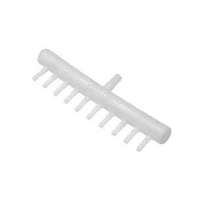 MANIFOLD PLASTIQUE 10 WAY - DIFFUSEUR METAL 10 BULLEURS 4/6MM
