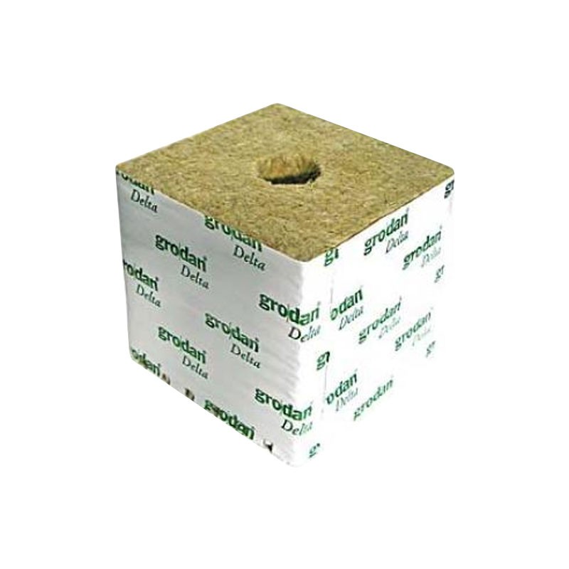 GRODAN DOOS MET 216 KUBUSSEN LDR 100X100X65 GATEN 27/35 MM