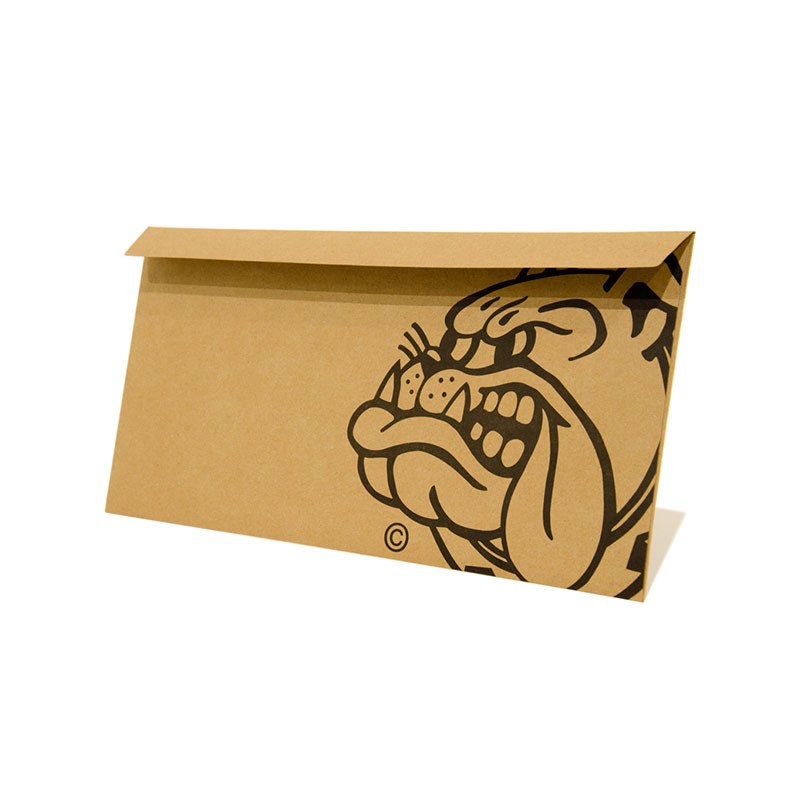 Decoratieve metalen plaquette - Blauw - The Bulldog
