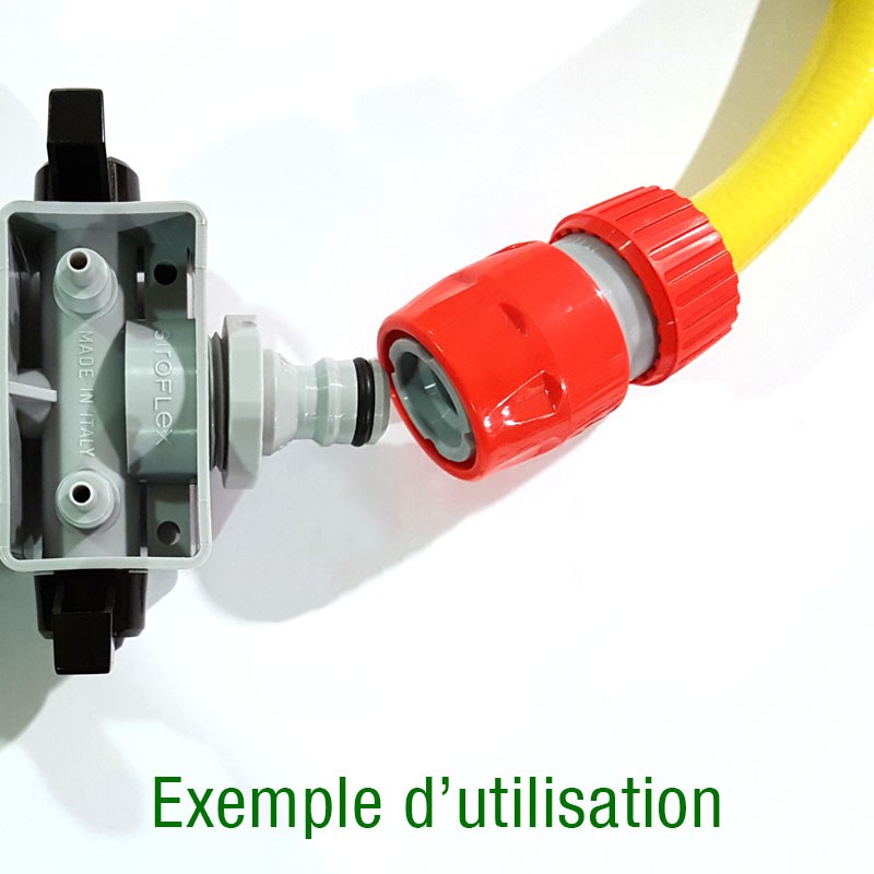 ATTACCO RAPIDO SIROFLEX PER TUBO DA 15 MM ATTACCO RAPIDO SIROFLEX PER TUBO DA 15 MM