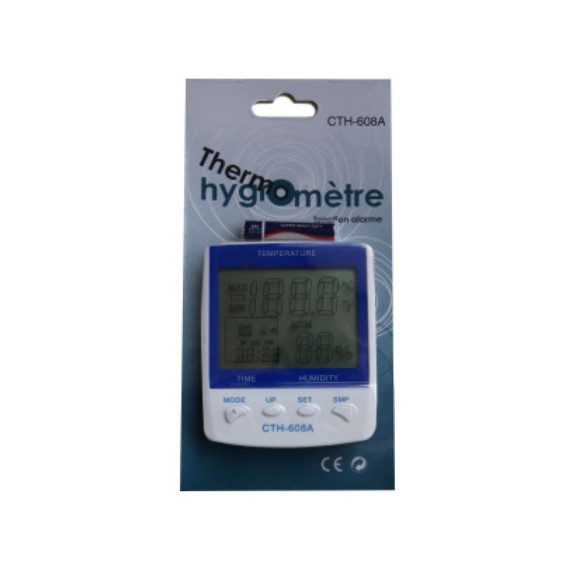 Hygromètre intérieur numérique hydromètre thermomètre thermomètre  thermomètre hygromètre thermohygromètre - Chine Hydromètre, thermohygromètre
