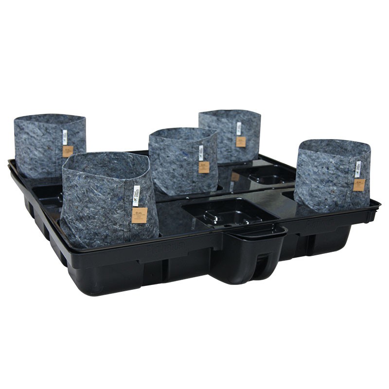 Systeme hydroponique Big Pot Pouch Hydro 120-5 - hydro-terre-coco - Platinium Hydroponics