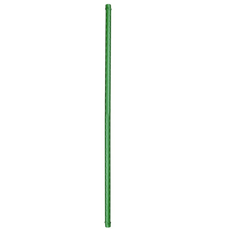 STRAIGHT PLASTIC-COATED STEEL STAKE GREEN CRANT? - H150 CM X ?11 MM