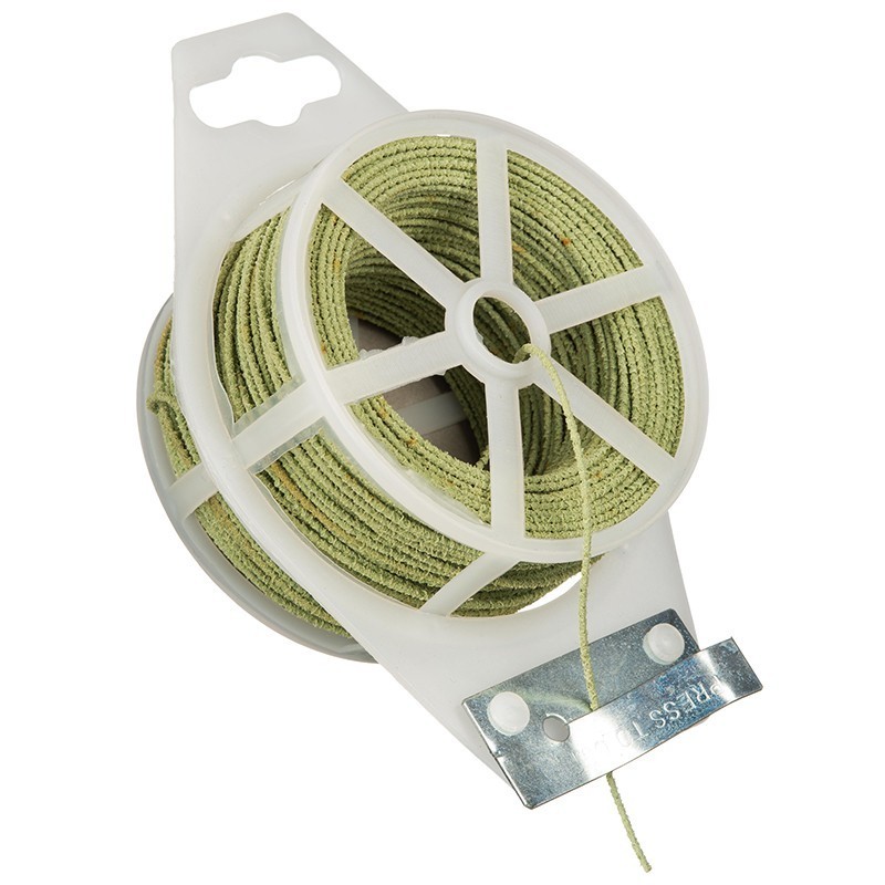 GEPLASTIFICEERDE METALEN SCHAKEL ROUGH GREEN - 50 M GEPLASTIFICEERDE METALEN SCHAKEL ROUGH GREEN - 50 M