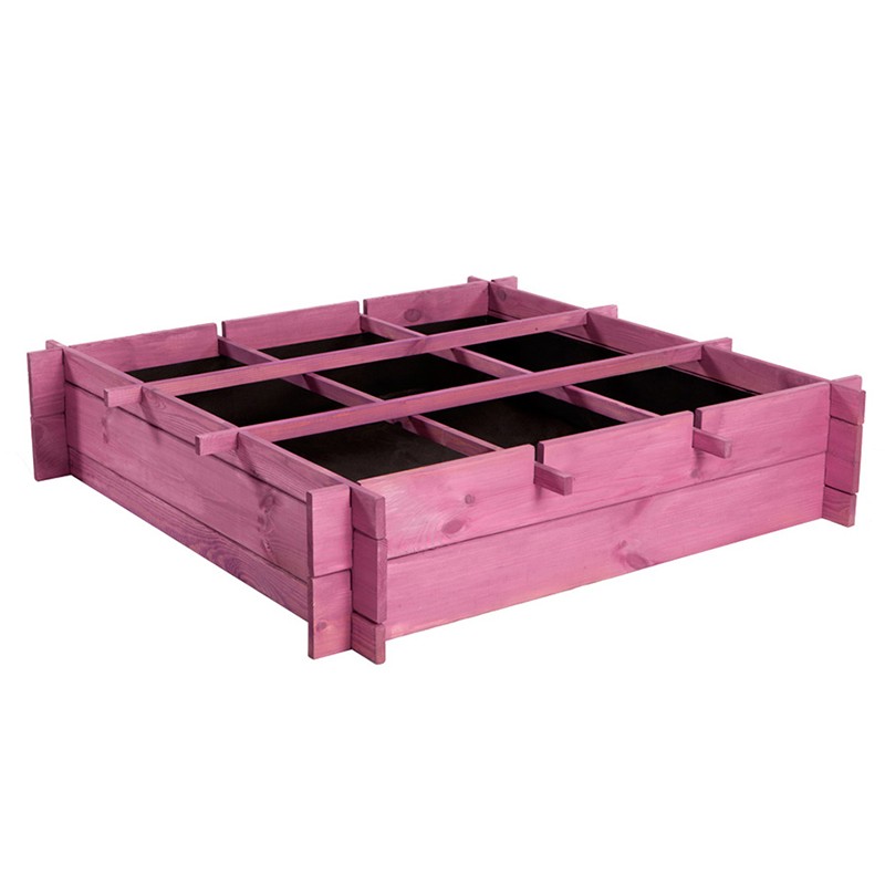 POTAGER SAMOS LILAS 90X90X20CM PIN
