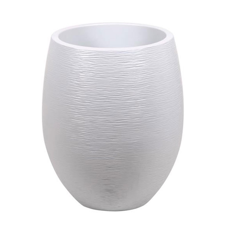 POT EGG GRAPHIT BLANC CERUSE GM 50X60CM 53L