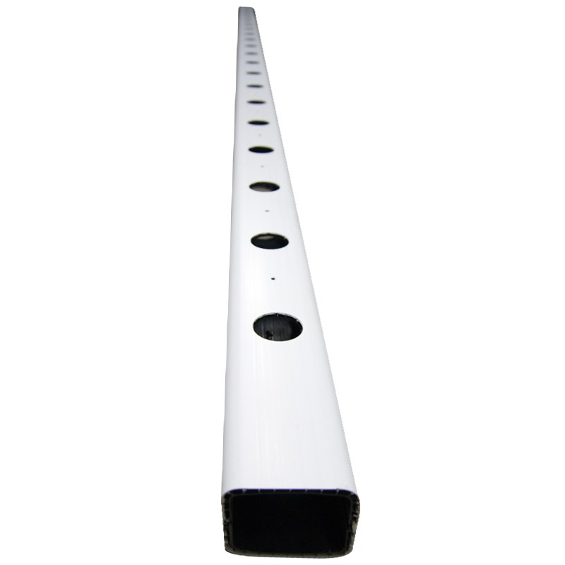 TUBE AERO BLANC 100X80MM 20 TROUS LONG. 4M TUBE AERO BLANC 100X80MM 20 TROUS LONG. 4M