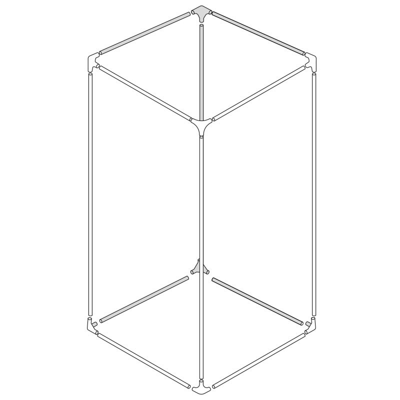 BBS BARRE N°1 FEMELLE/FEMELLE 150CM