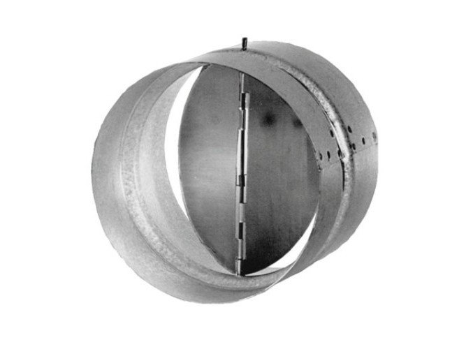 Válvula de retención RSK 200 de acero galvanizado ventilación de conductos Válvula de retención RSK 200 de acero galvanizado ventilación de conductos