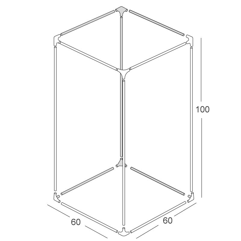 STRUCTURE BBS 60X60X100 STRUCTURE BBS 60X60X100