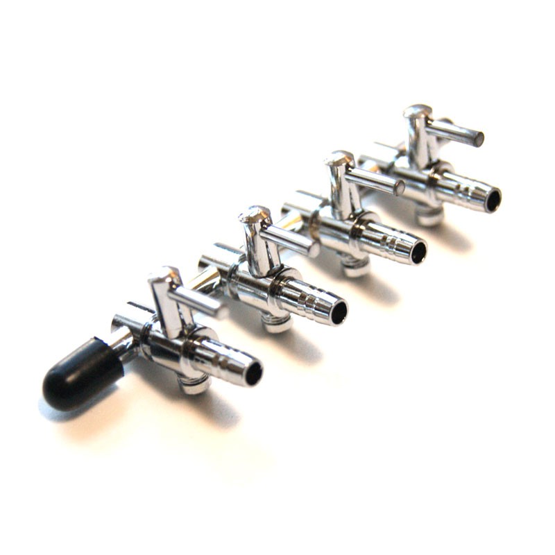 MANIFOLD ACIER 4 WAY DIFFUSEUR METAL 4 BULLEURS 4/6MM