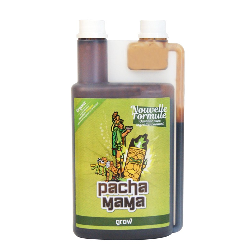 Engrais Pachamama Grow - 1L - Formule 100% organique - Vaalserberg Garden