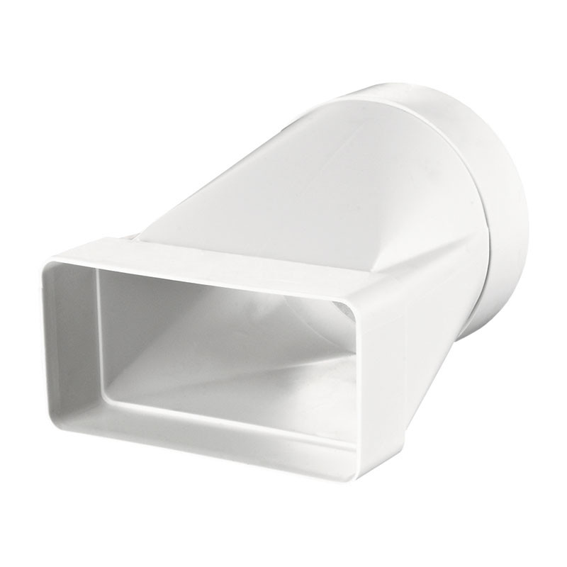 CONNETTORE RETTANGOLARE 60MMX120MM / ROTONDO 100MM