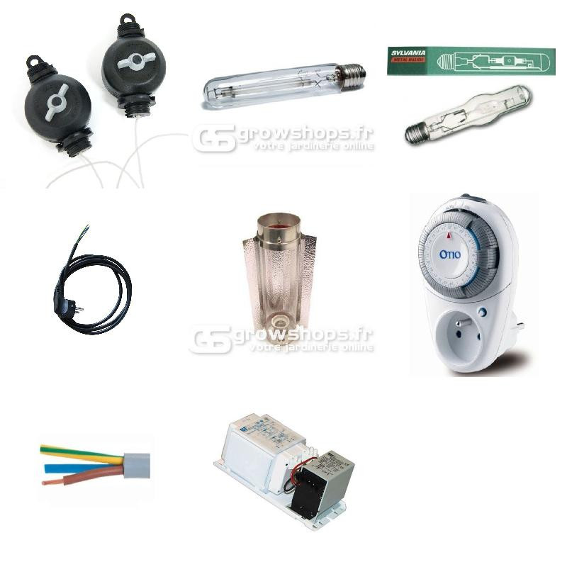 Kit expert lampe 400 watts pour la croissance et la floraison