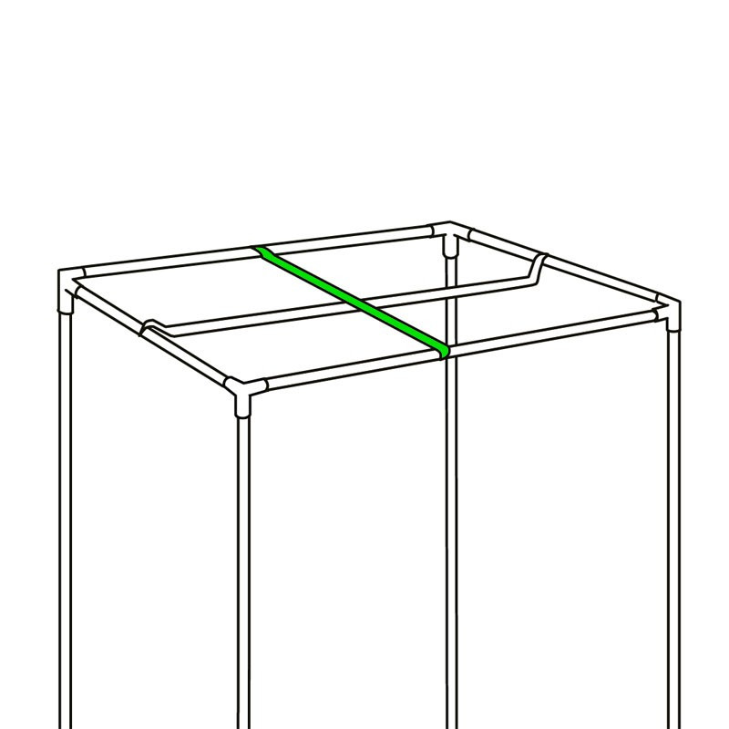 BARRA DE SUSPENSIÓN DE LA LÁMPARA BBS 60CM