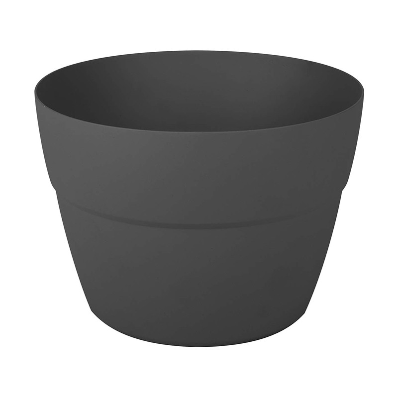 13556 G.ANT CANCUN POT 30CM GREY ANTH 29x20.6CM 8L