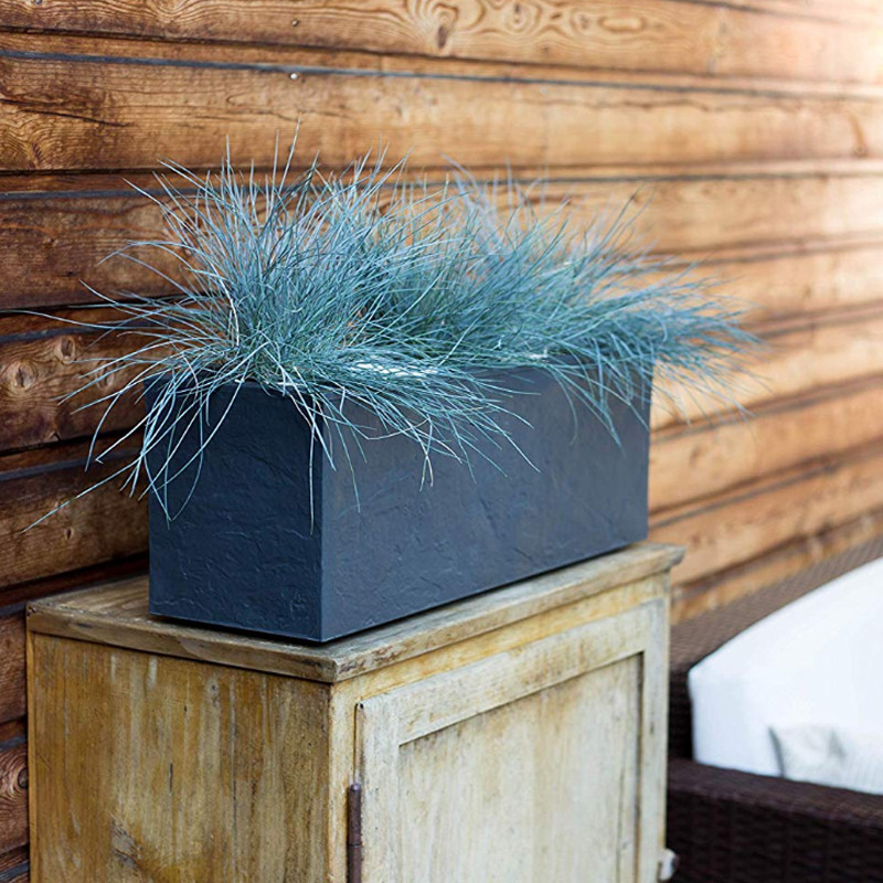 13748 G.GL BALCONNIERE VOLCANIA UP 25L GREY PEBBLE 59X19.2X22.8CM 13748 G.GL BALCONNIERE VOLCANIA UP 25L GREY PEBBLE 59X19.2X22.8CM