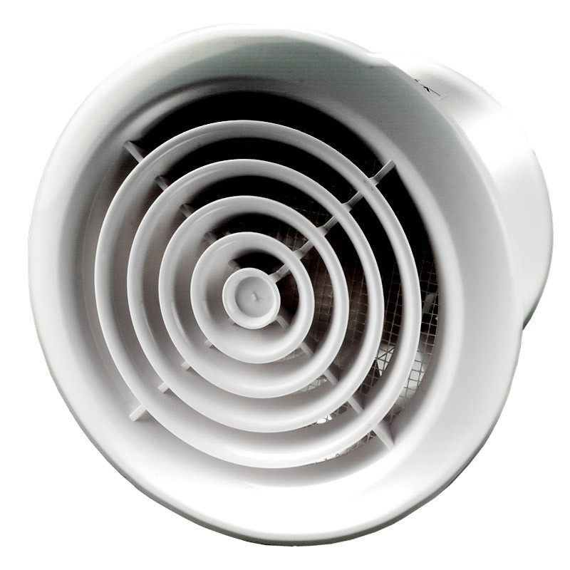 100 PF CHROME AIR EXTRACTOR FAN 100MM CHROME