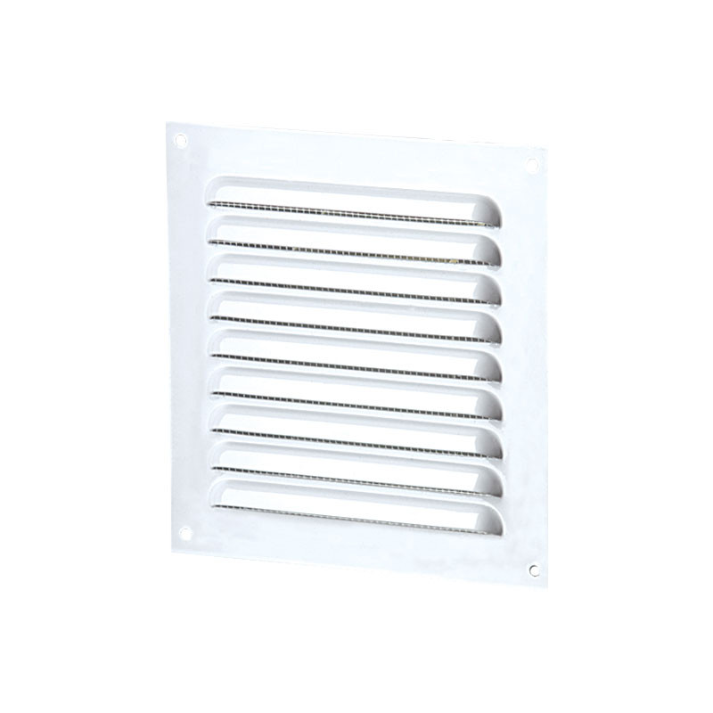 70MM WIT ALUMINIUM VIERKANT ROOSTER + SCHERM