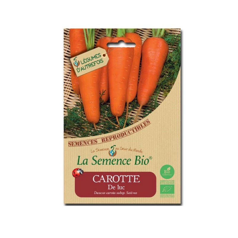 Semillas ecológicas Carrot de luc - La Semence Bio