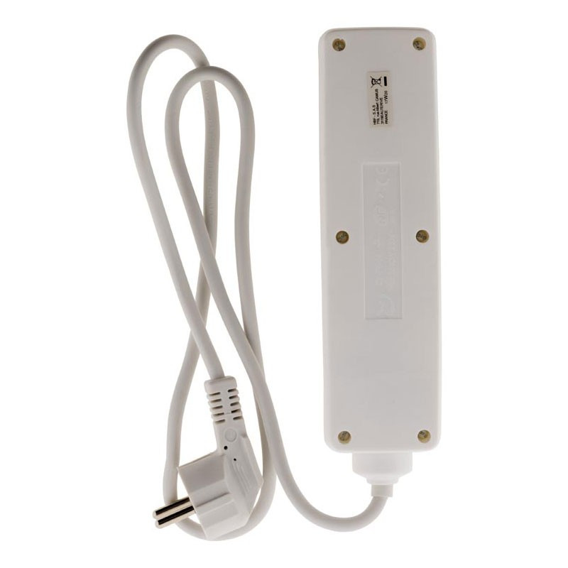 Steckdosenleiste 4x16A - Weiß - Zenitech Steckdosenleiste 4x16A - Weiß - Zenitech